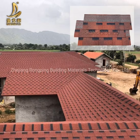 Double Layer Laminated Bitumenroof Covers/Asphalt Shingles